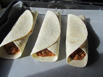 Burritos a la barbacoa