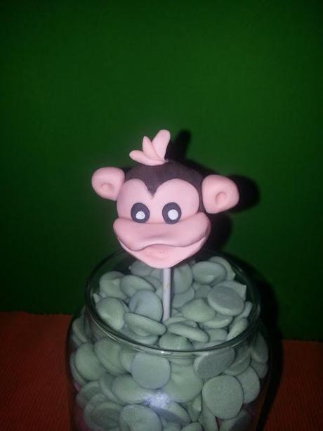 CAKE POP INFANTILES: MONO