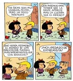 Bibliotecas en viñetas.. o cómo empezar un lunes de buen humor