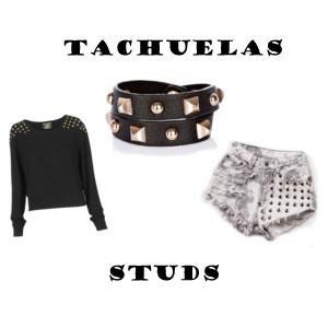 studs and spikes rocker look