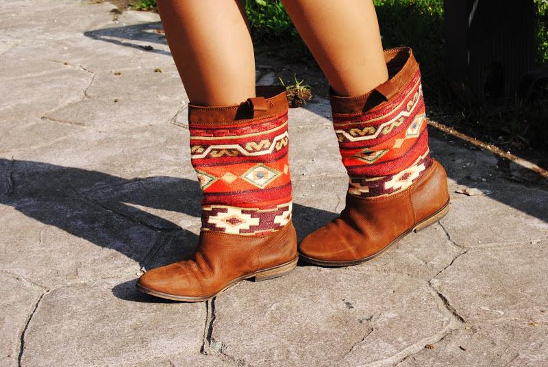 Navajo boots.