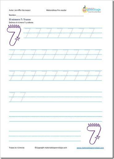 Trazar el número 7_1