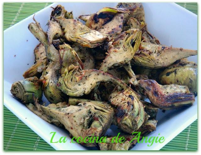 ALCACHOFAS SALTEADAS