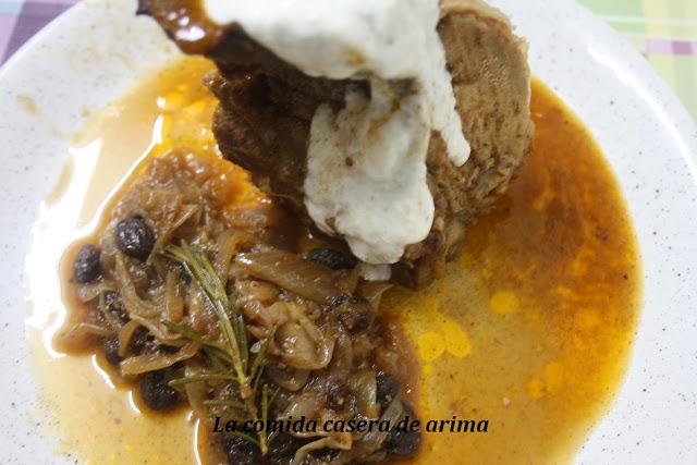 Costillas de cerdo con canela