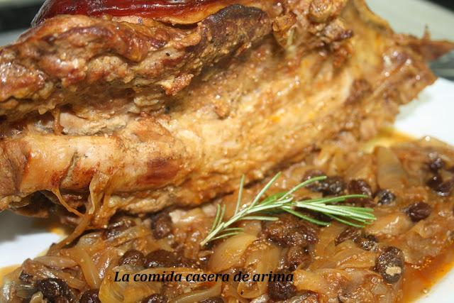 Costillas de cerdo con canela