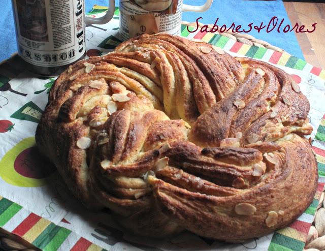 KRINGEL  ...UN BRIOCHE CRUJIENTE  DE ESTONIA  EN PANIFICADORA