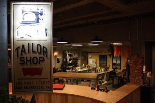 Inside The Tailor Shop Levi [San Francisco]