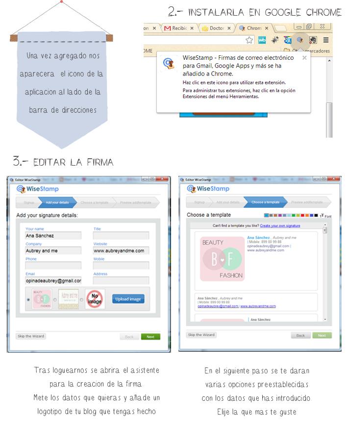 Como poner una firma bonita en tu correo