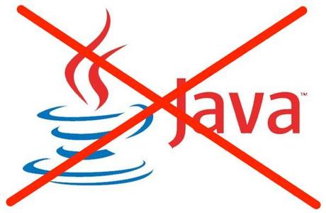 Si no los convence esto de no usar más Java….. Oracle investiga 5 vulnerabilidades más java-stop
