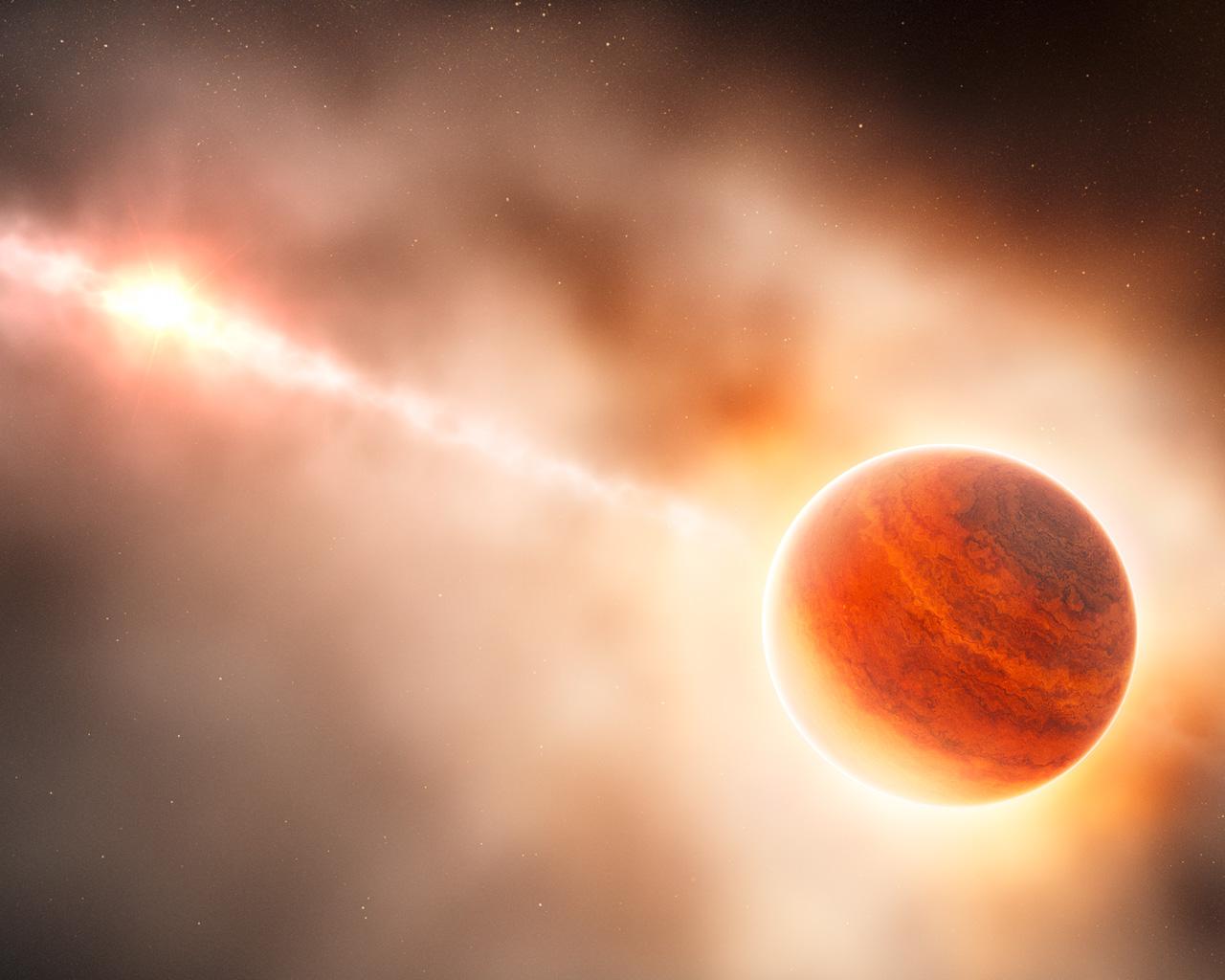 ¿El nacimiento de un planeta gigante?