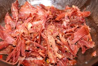 PIMIENTOS RELLENOS DE PATO, VERDURAS Y FIDEOS CHINOS