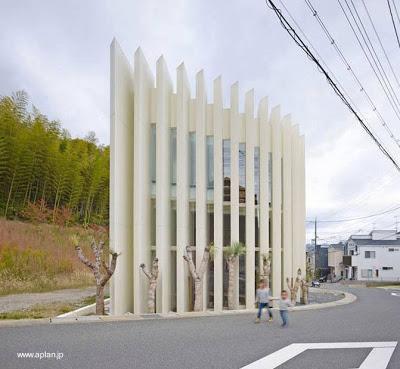 Casa japonesa de diseño ultramoderno