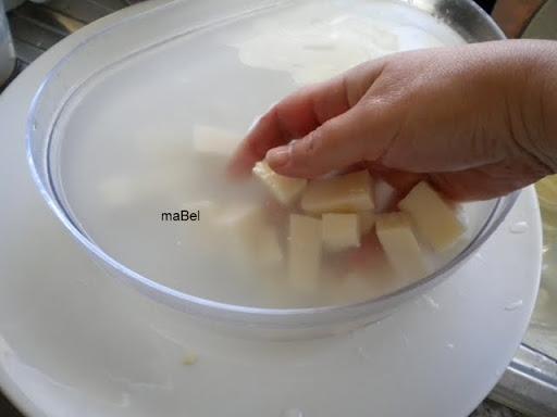 Bolitas de queso para ensaladas