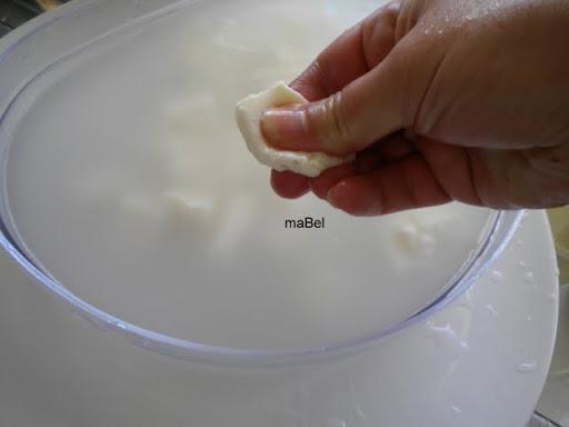 Bolitas de queso para ensaladas