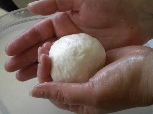 Bolitas de queso para ensaladas