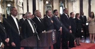 Dinilo anuncia en Palacio carretera Cibao-Sur, VA.