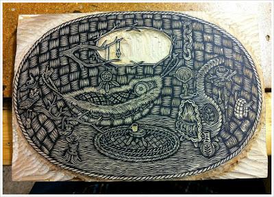 Tugboat Printshop o el arte con la madera