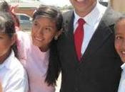 Acompañado niños huérfanos cañete presidente regional lima aperturo escolar…