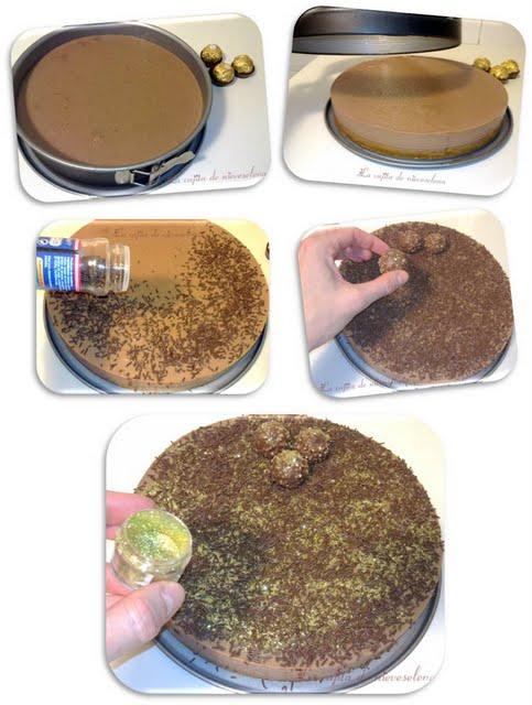 Tarta Ferrero Rocher