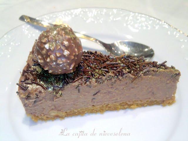 Tarta Ferrero Rocher