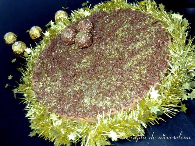 Tarta Ferrero Rocher