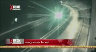 Túnel de Alemania es accidentado por un Ovni