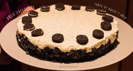 Oreo Cheesecake, tarta queso con oreo, galleta, homepersonalshopper, receta