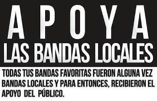 Apoyemos a las bandas locales……..pero, ¿Se apoyan ellos mismos?