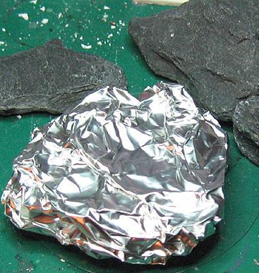 James Wappel Miniature Painting: Rock on!  Using more rocks to make rocks....