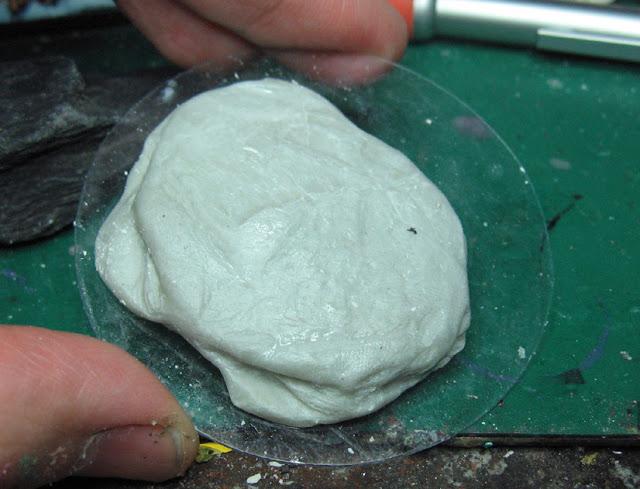 James Wappel Miniature Painting: Rock on!  Using more rocks to make rocks....