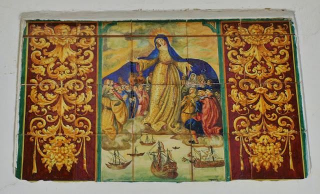 La Virgen de los Mareantes, en la Hostería del Laurel.