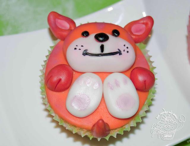 CUPCAKES DE PERRITOS MODELADOS