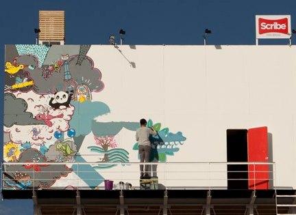 Scribe: dibujos por Tweets