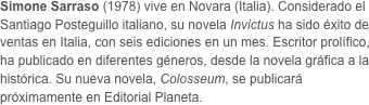 Novedades Marzo: Narrativa / Novela Histórica Ed. Planeta