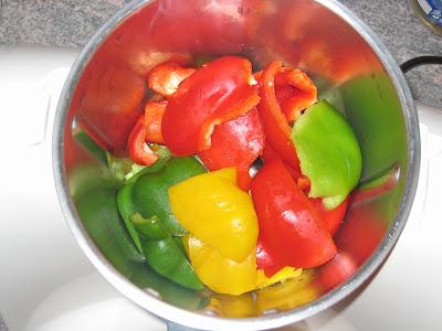 Pimientos confitados en thermomix