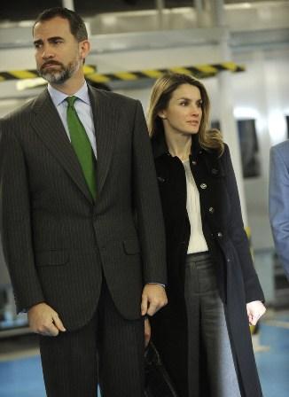 El estilo de Dña. Letizia en el Centro Especial Indesa 2010 en Vitoria