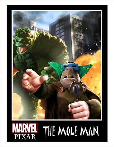 Marvel según Pixar