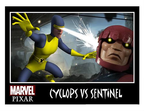 Marvel según Pixar