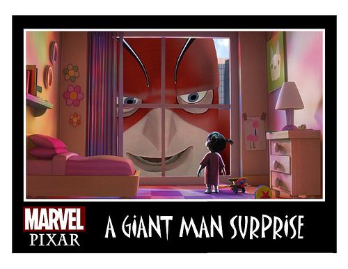 Marvel según Pixar