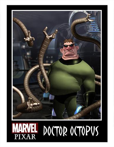 Marvel según Pixar