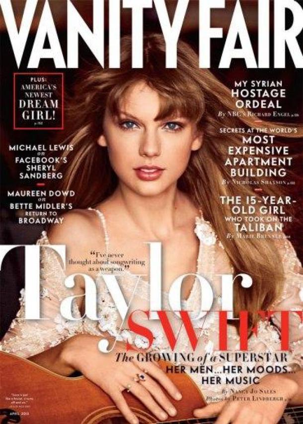Taylor Swift se sincera para la revista Vanity Fair