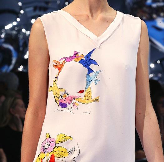 Andy Warhol se cuela en Dior Fall 2013