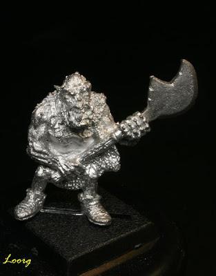 Orco negro número 12 diseñado por Bob Olley