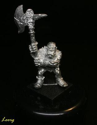 Orco negro número 7 diseñado por Bob Olley