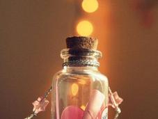 Mensajes decoracion botella