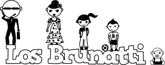 logotipo con la familia brunatti