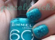 Uñas: estrellas azules