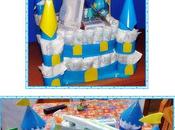 Tartas pañales: castillos