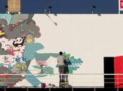 ilustradora vive valla publicitaria transforma tweets arte