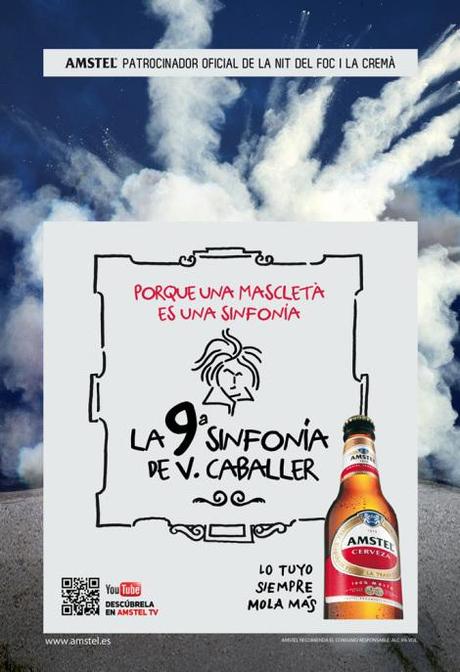 Amstel nos va a demostrar que una mascletà no es ruido mupiOK